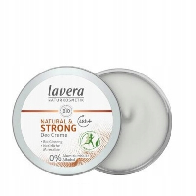 Lavera Dezodorant z żeń-szeniem i minerałami w kremie Natural & Strong