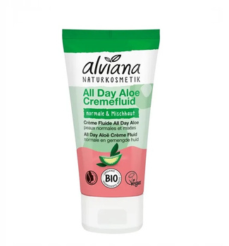 Alviana Naturkosmetik All Day Fluid kremowy z aloesem