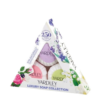 Yardley Zestaw luksusowy mydeł mini