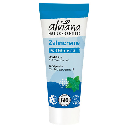 Alviana Naturkosmetik Pasta do zębów z miętą