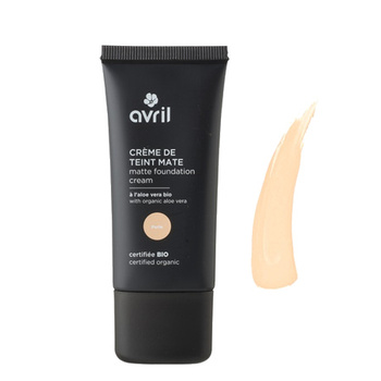AVRIL Podkład BIO matujący PERLE perłowy