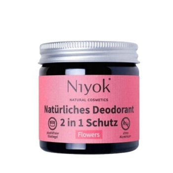 Niyok Dezodorant i antyperspirant w kremie Flowers