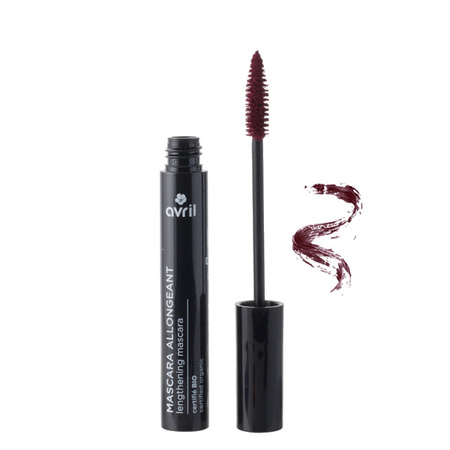 AVRIL Mascara tusz Allongeant wydłużający śliwka