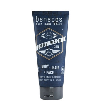 Benecos for men only Żel do mycia dla mężczyzn 3w1 +25%