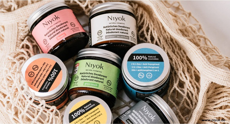 Niyok Dezodorant i antyperspirant w kremie Light Ocean 