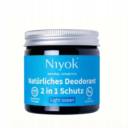 Niyok Dezodorant i antyperspirant w kremie Light Ocean 