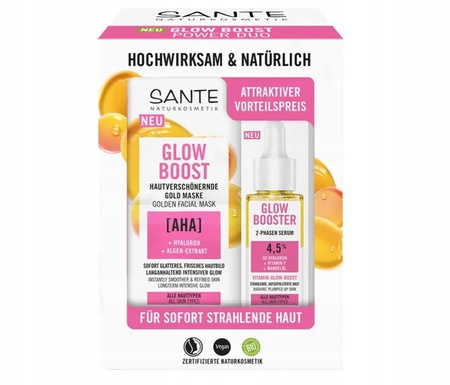 Sante Zestaw Glow Boost Serum + Maseczka data ważności