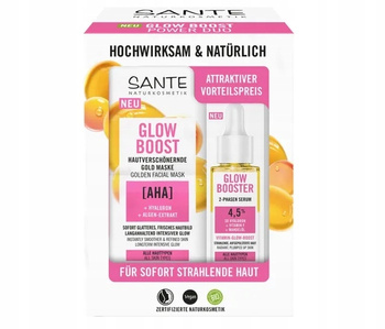 Sante Zestaw Glow Boost Serum + Maseczka data ważności