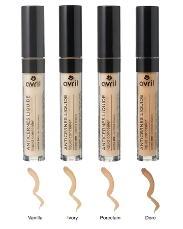 AVRIL Korektor w płynie Vanilla wanilia BIO