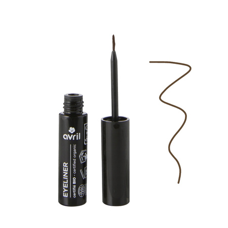 Avril Eyeliner w płynie Brązowy