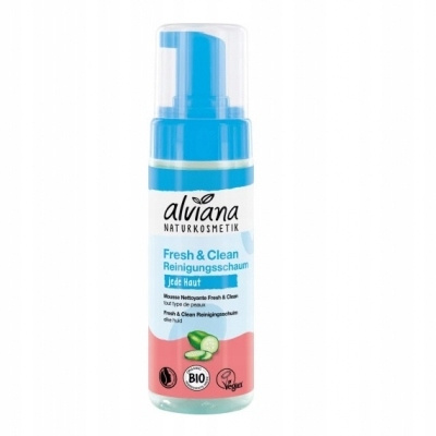 Alviana Naturkosmetik Fresh & Clean Pianka do twarzy 