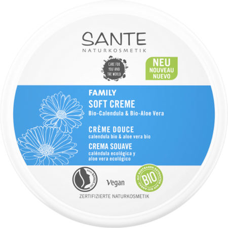 Sante Family Soft Organiczny krem z nagietkiem i aloesem 